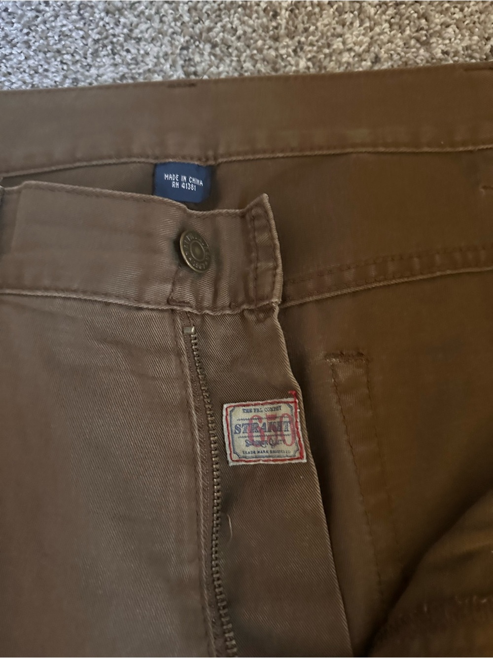 Polo by Ralph Lauren Men's Brown Chinos - Picture 3 of 6